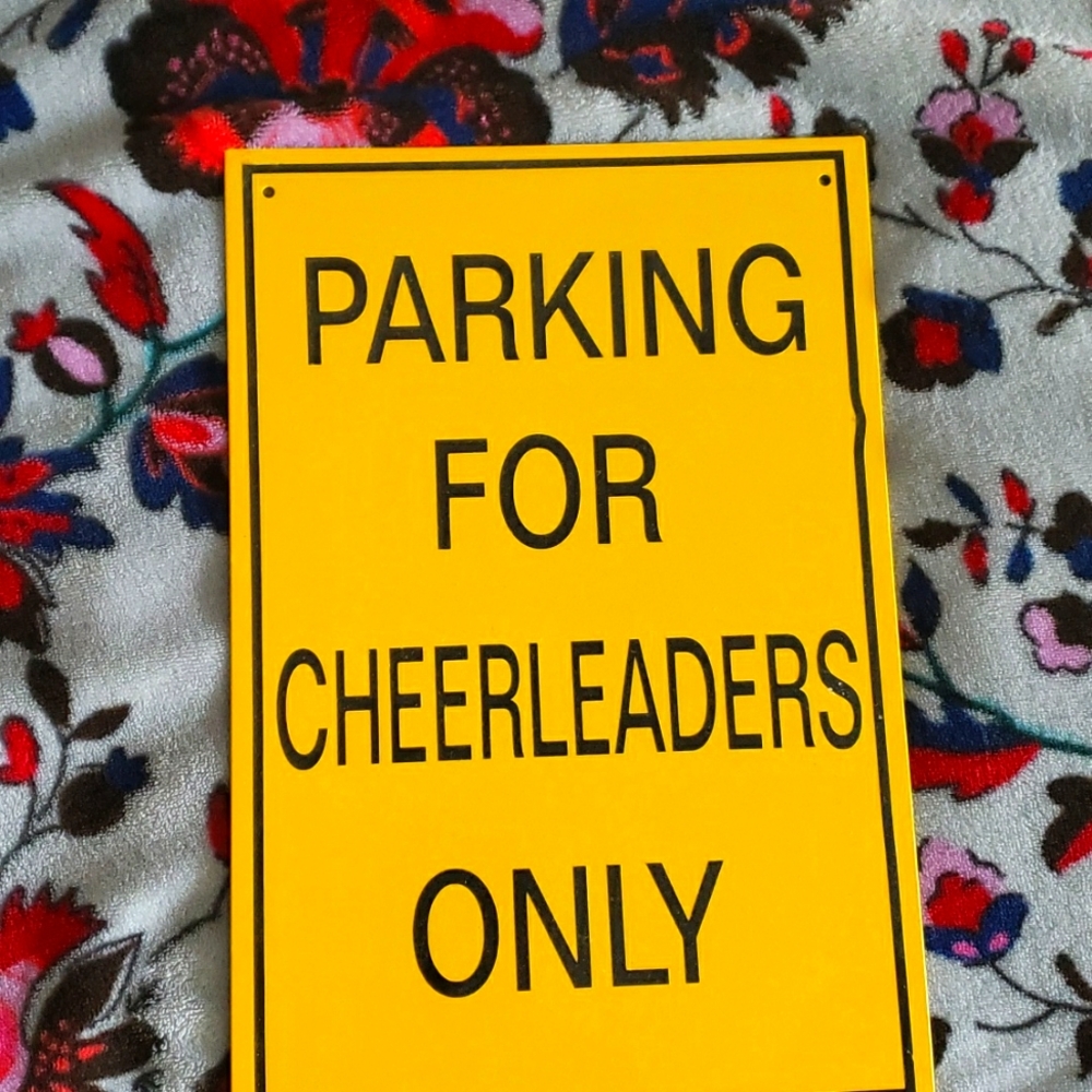 A sign